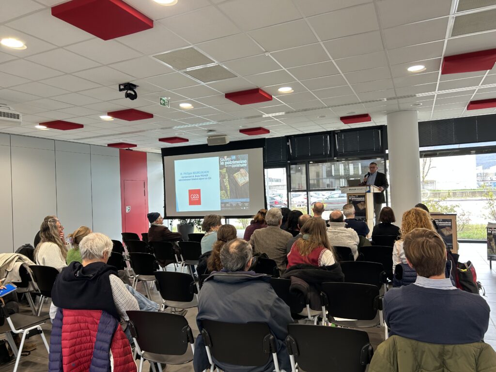 L'assemblée lors de la 24ème cérémonie du concours CEA/AMF