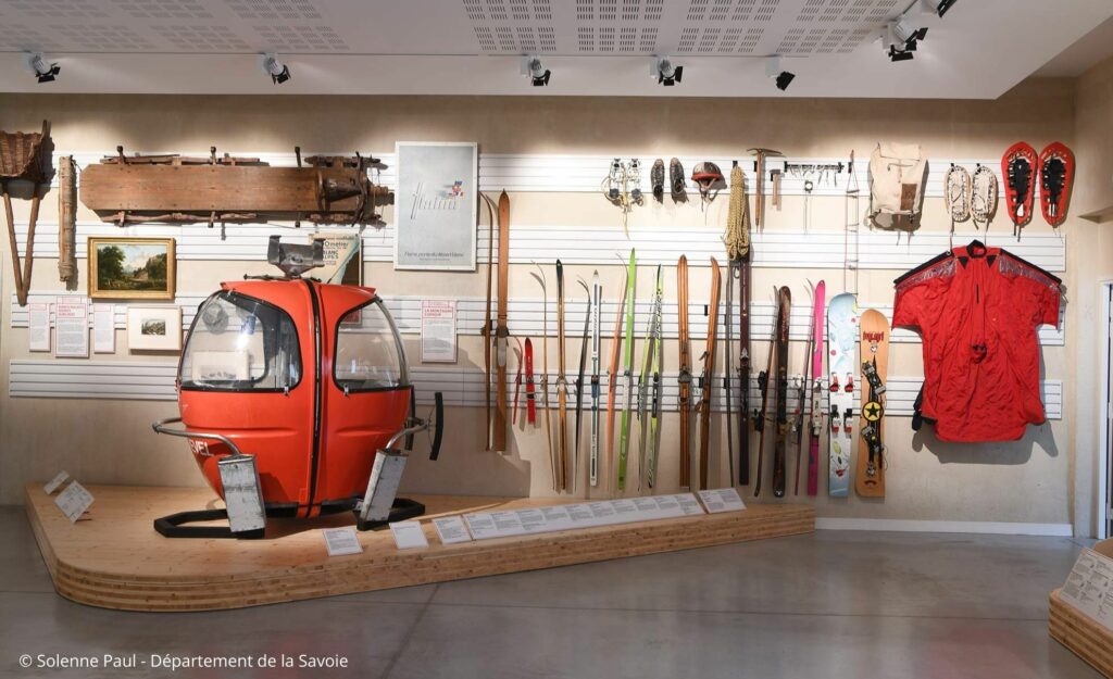 Musée savoisien Chambéry - le ski des années 70-90