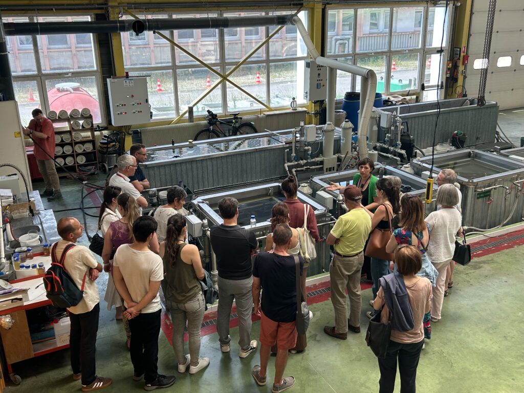 Visiteurs d'ARC-Nucléart lors des JEA en 2015